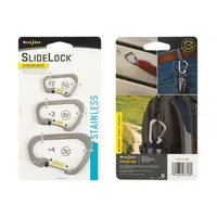 SlideLock® Carabiner - 3 Pack