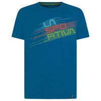 M´s Stripe Evo T-shirt Space Blue